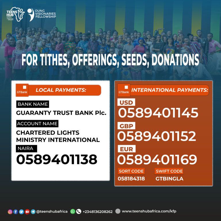 Donate to Teens Hub Africa